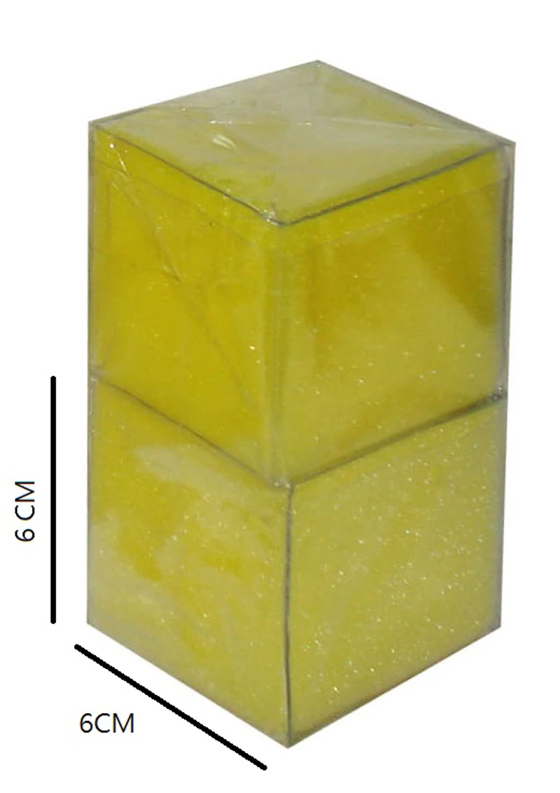Sponge Foam Learning Cubes with Card Sleeves (2 pcs)